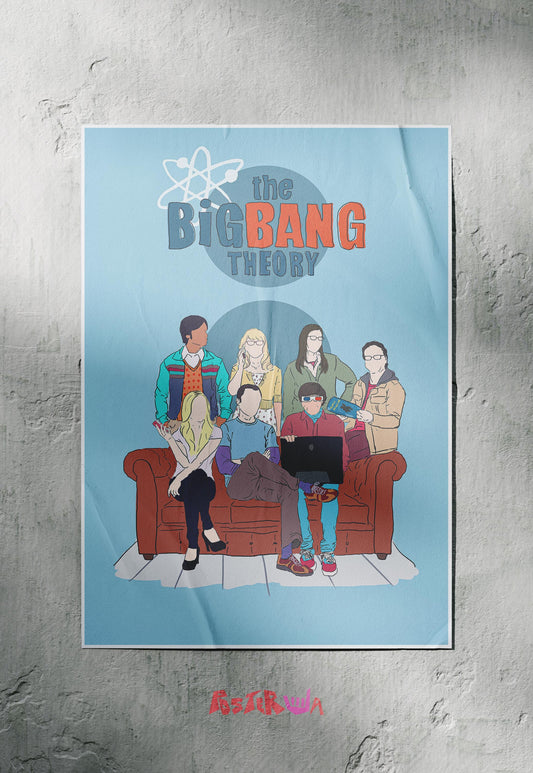 Cosmic Genesis | The Big Bang Theory | Sitcom Poster