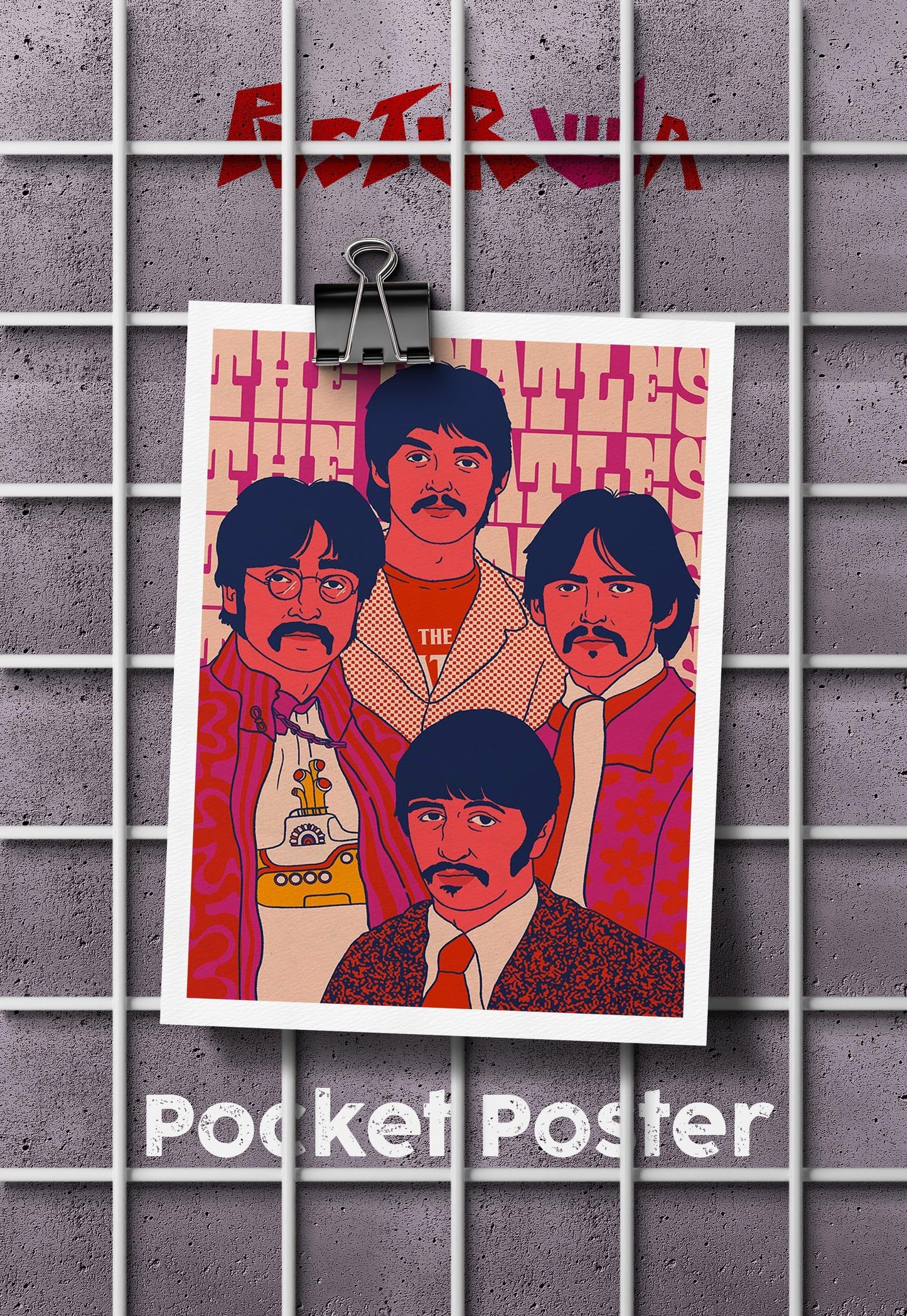 Harmonious Legends | Beatles | Bands Poster