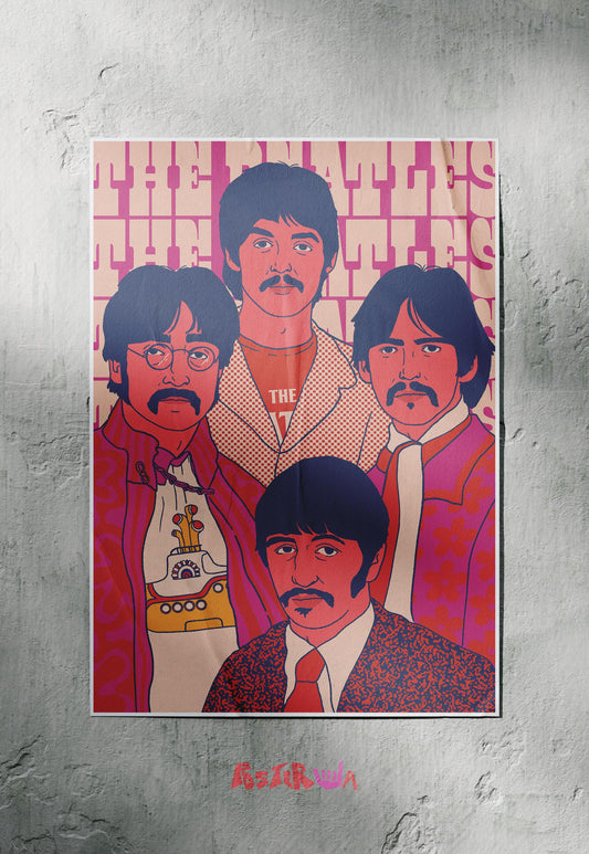 Harmonious Legends | Beatles | Bands Poster