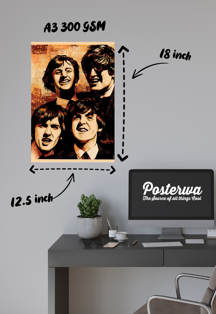 Timeless Harmonies | Beatles | Bands Poster