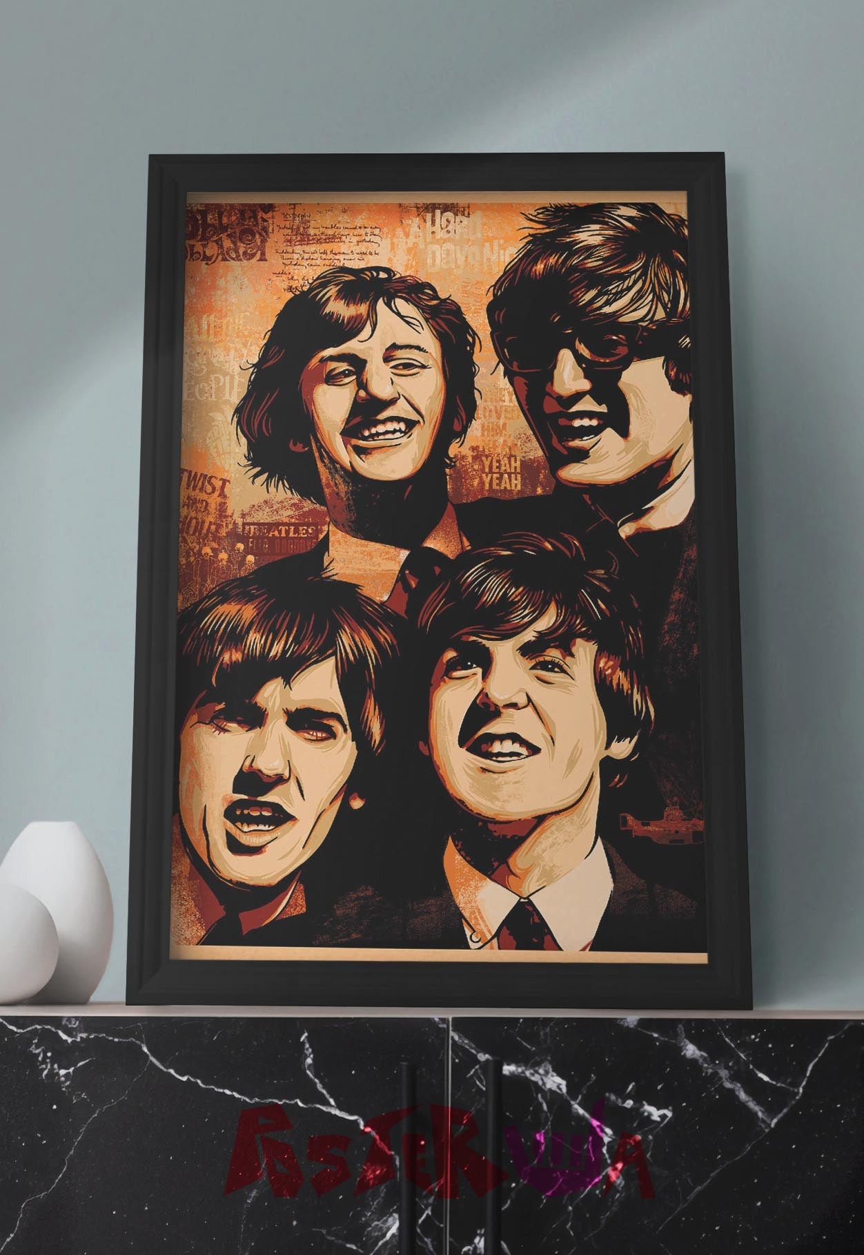 Timeless Harmonies | Beatles | Bands Poster