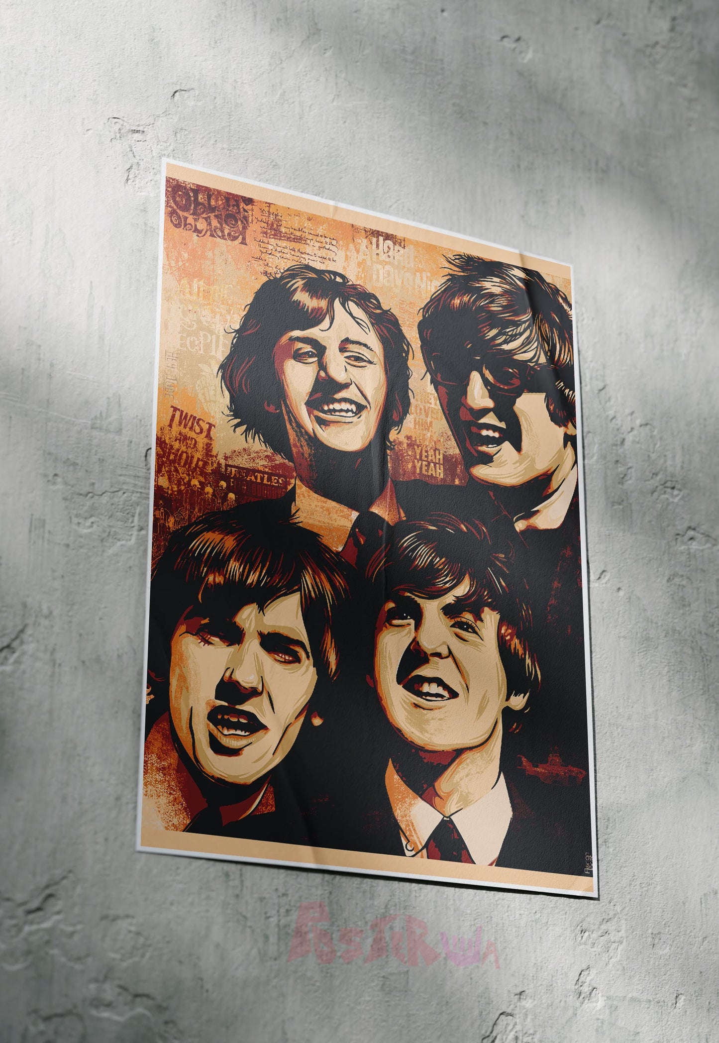 Timeless Harmonies | Beatles | Bands Poster