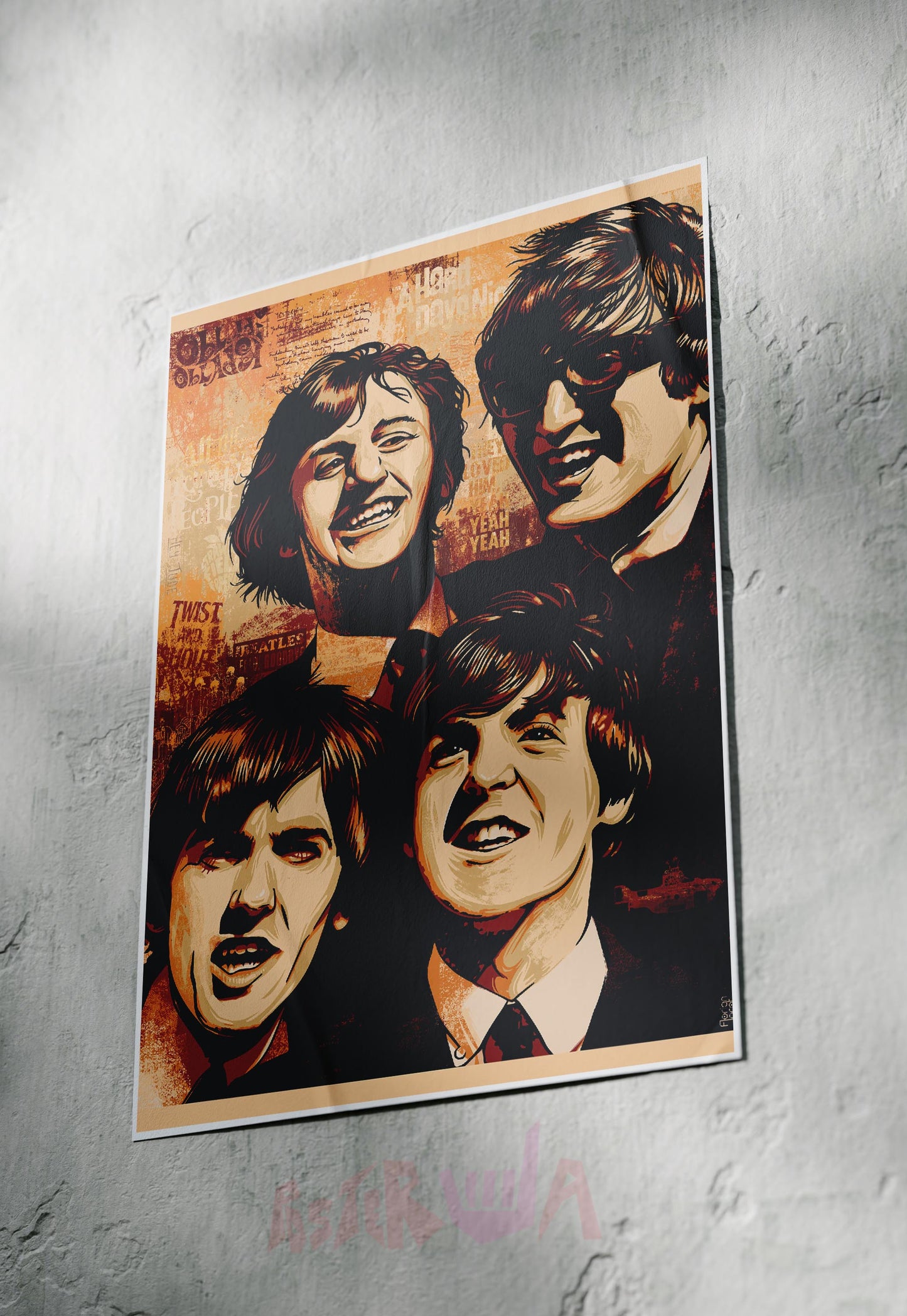 Timeless Harmonies | Beatles | Bands Poster