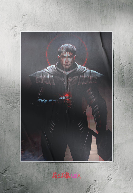Courage and Emblems | Fantasy Saga | Anime Poster