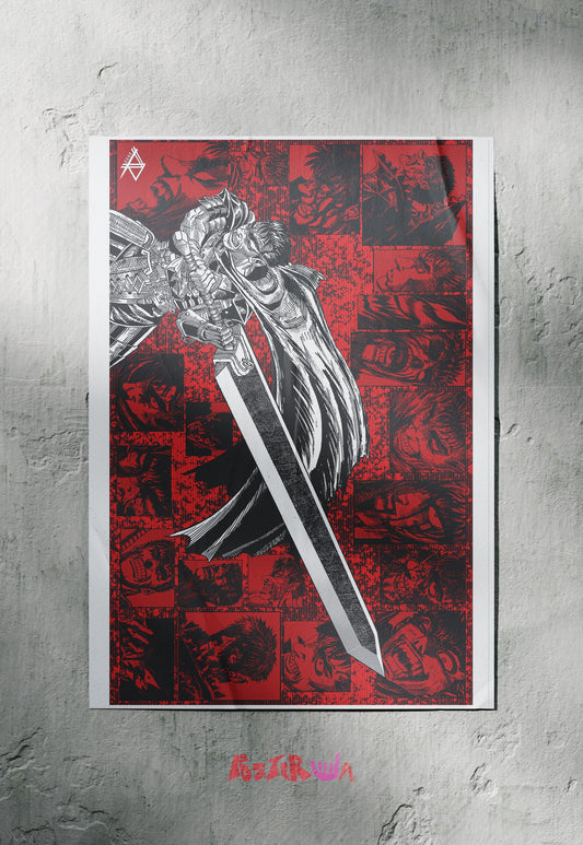 Blade of the Berserker | Berserk | Anime Poster