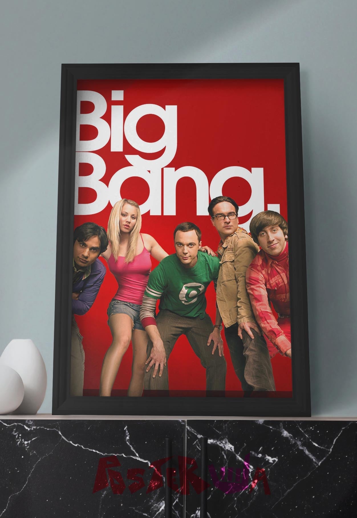 Cosmic Harmonies | Big Bang (Kpop) | Abstract Poster