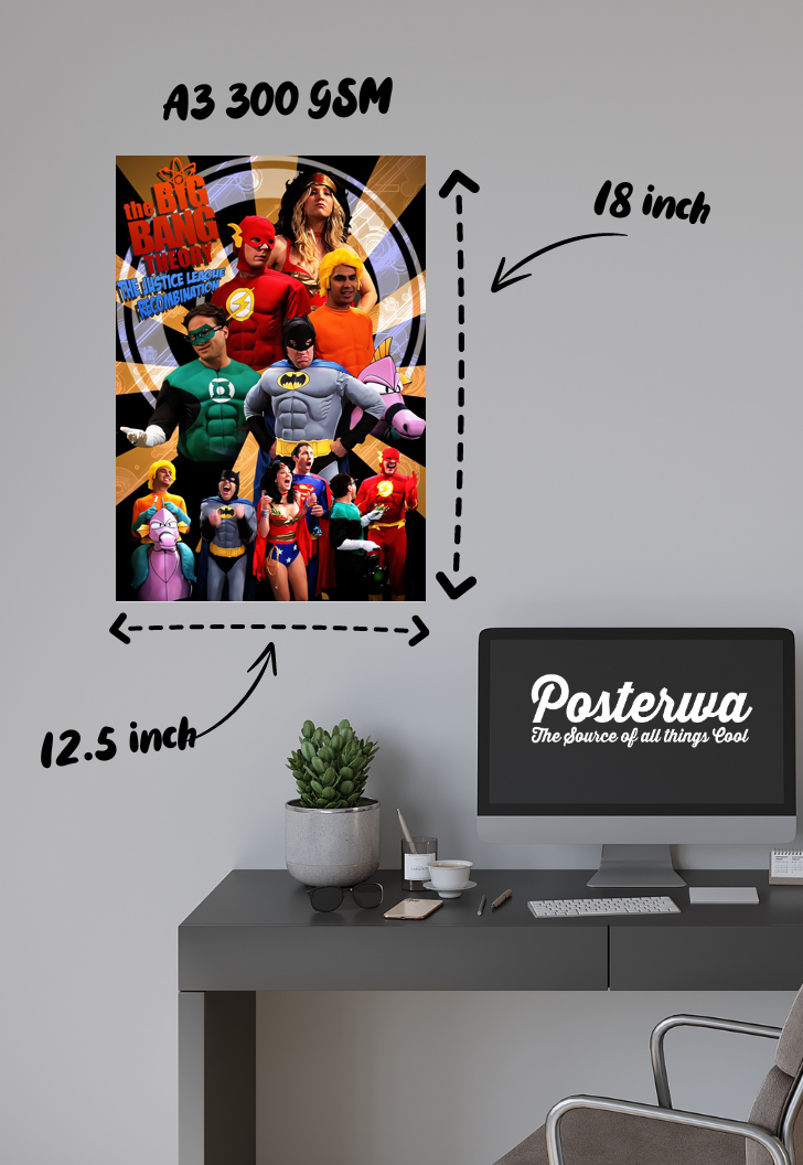 Cosmic Shenanigans | Big Bang Theory | Sitcom Poster