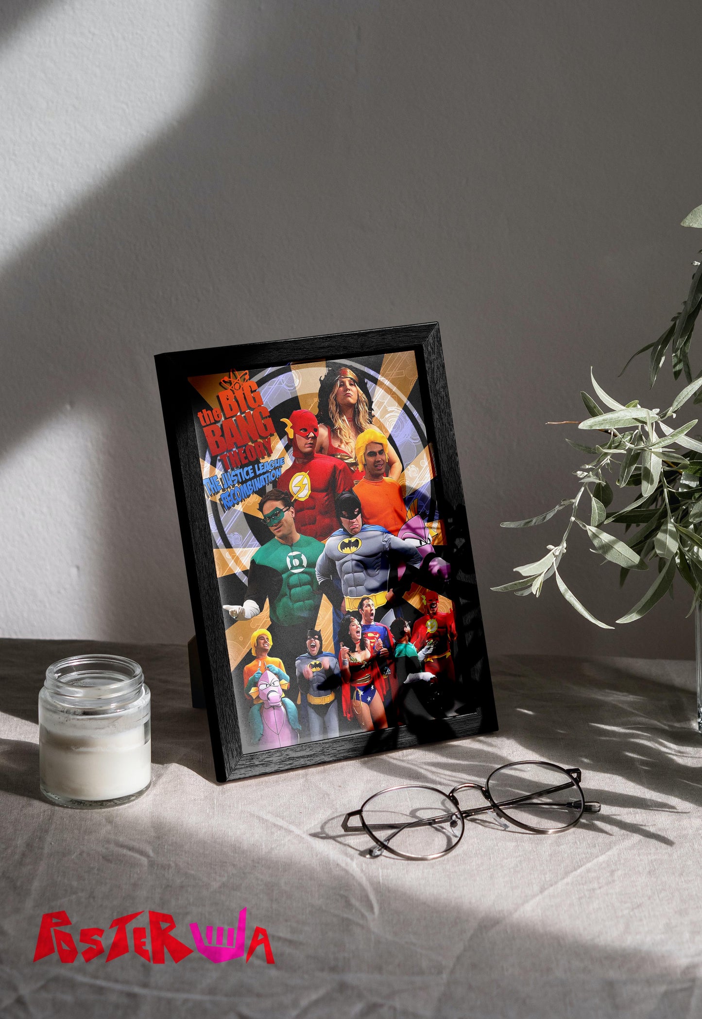Cosmic Shenanigans | Big Bang Theory | Sitcom Poster