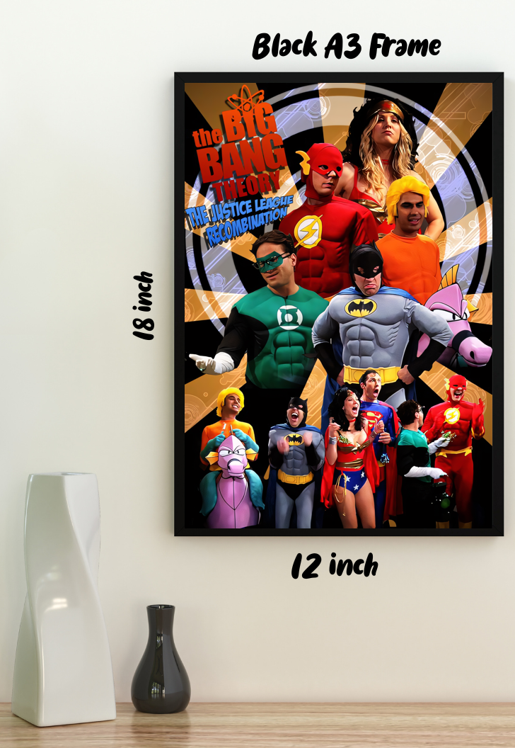 Cosmic Shenanigans | Big Bang Theory | Sitcom Poster