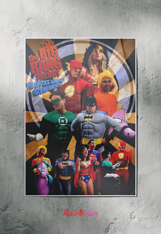 Cosmic Shenanigans | Big Bang Theory | Sitcom Poster