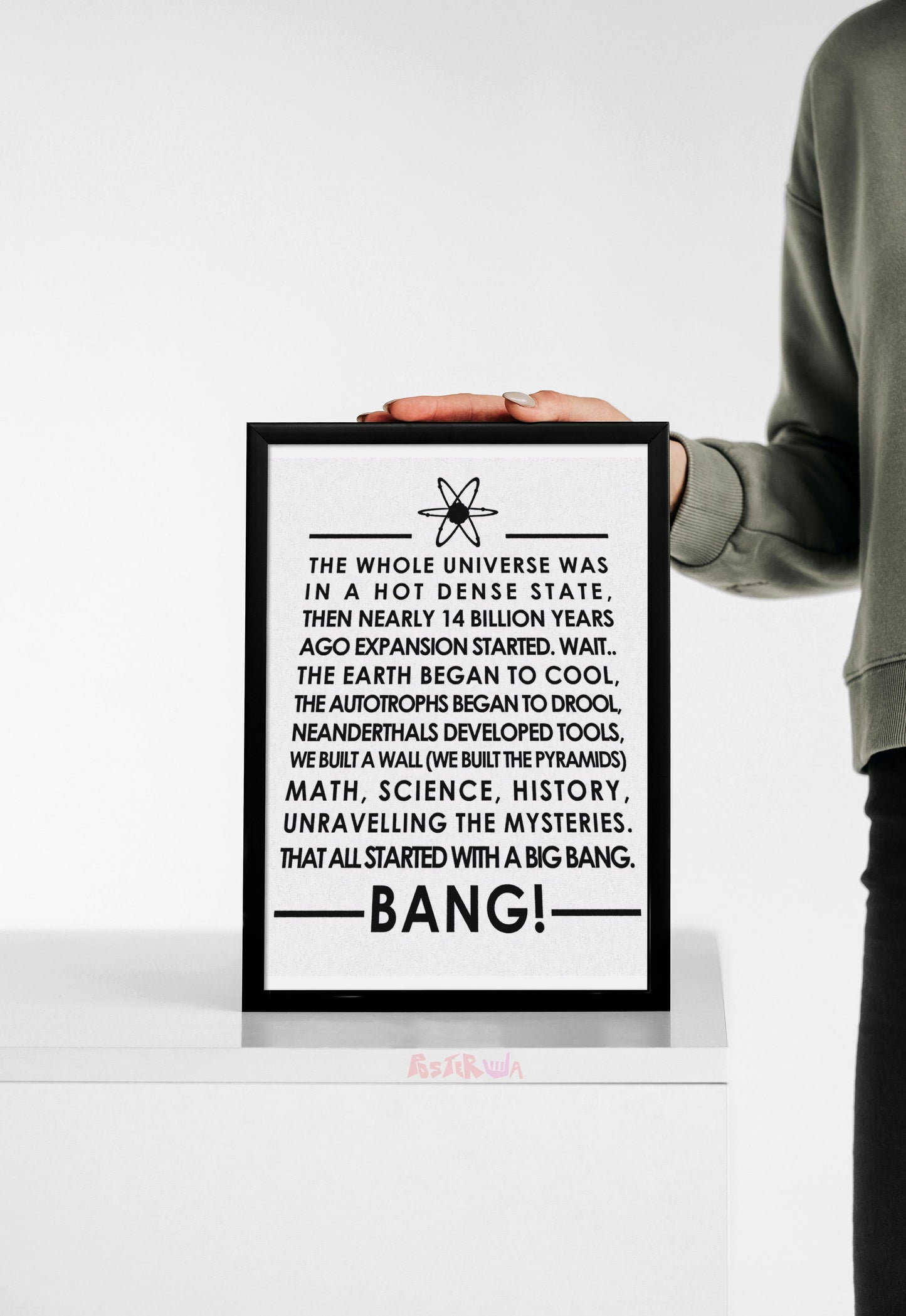 Galactic Laughter | Big Bang Theory x Star Wars | Sitcom Poster