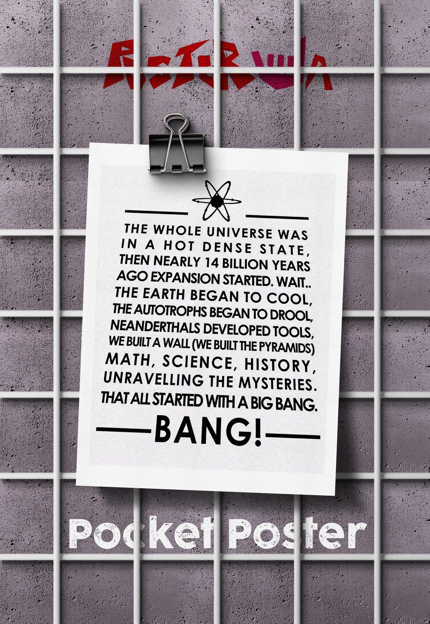 Galactic Laughter | Big Bang Theory x Star Wars | Sitcom Poster
