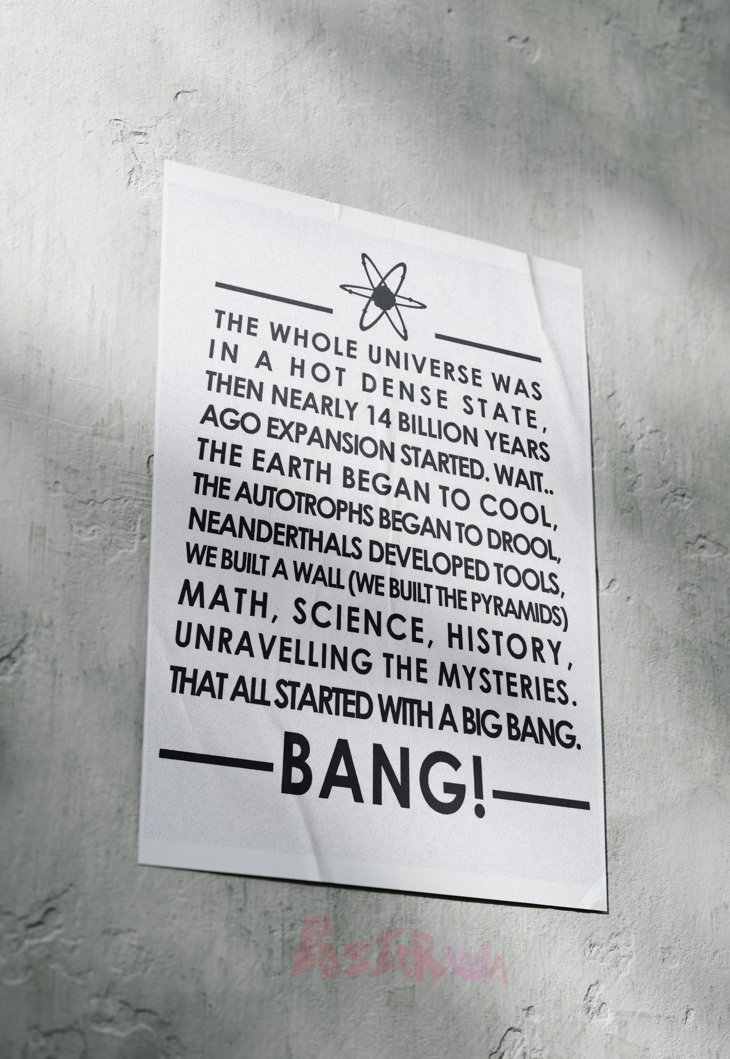 Galactic Laughter | Big Bang Theory x Star Wars | Sitcom Poster