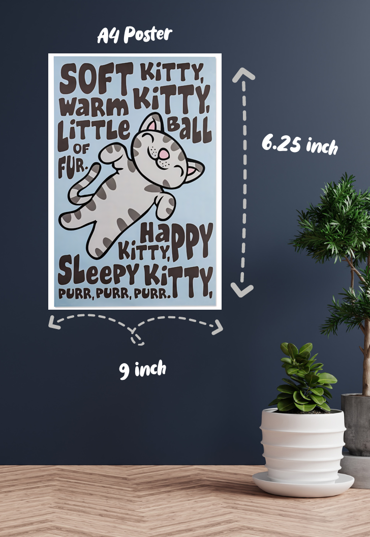 Purring Companions | Big Bang Theory | Sitcom Poster