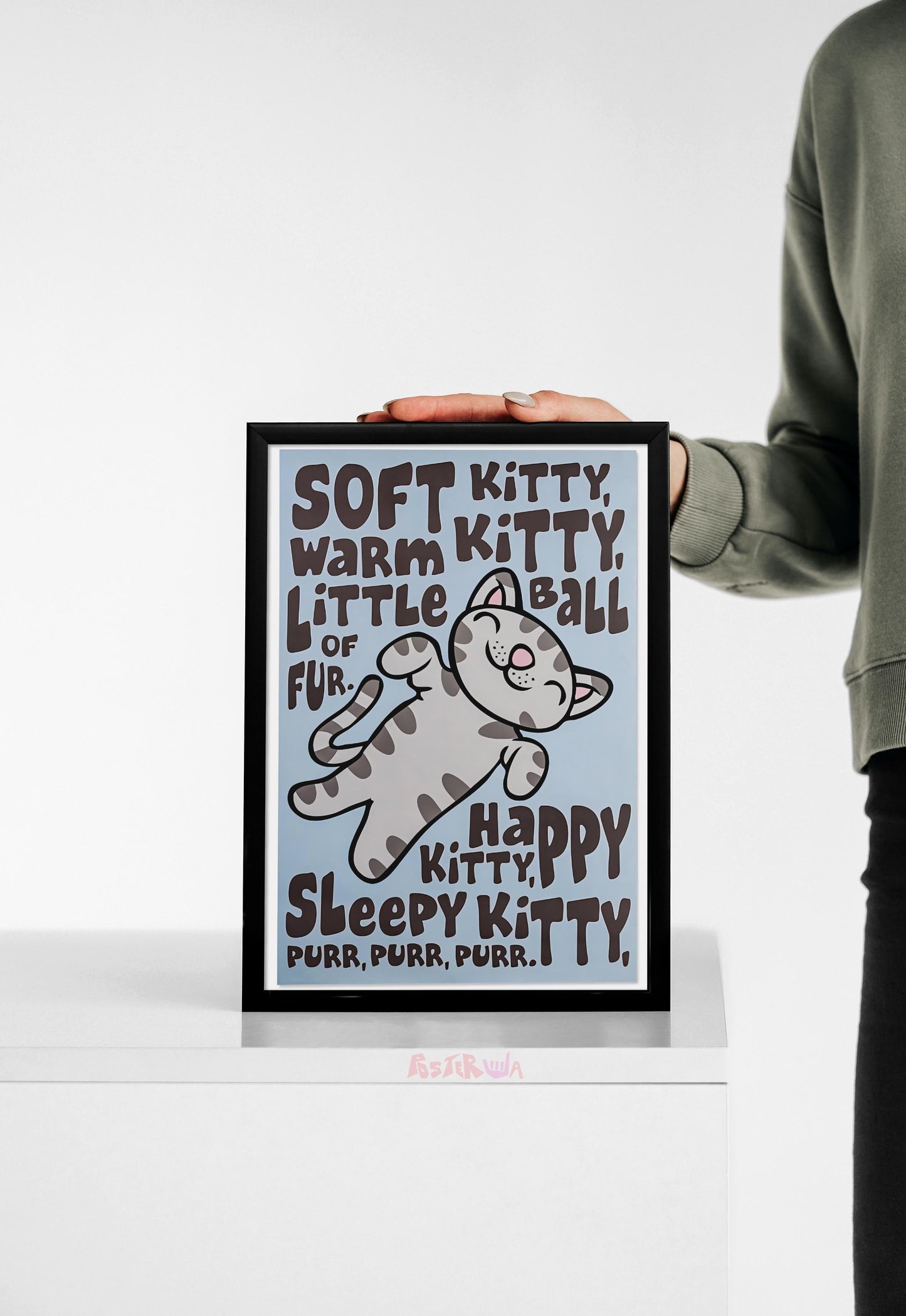 Purring Companions | Big Bang Theory | Sitcom Poster