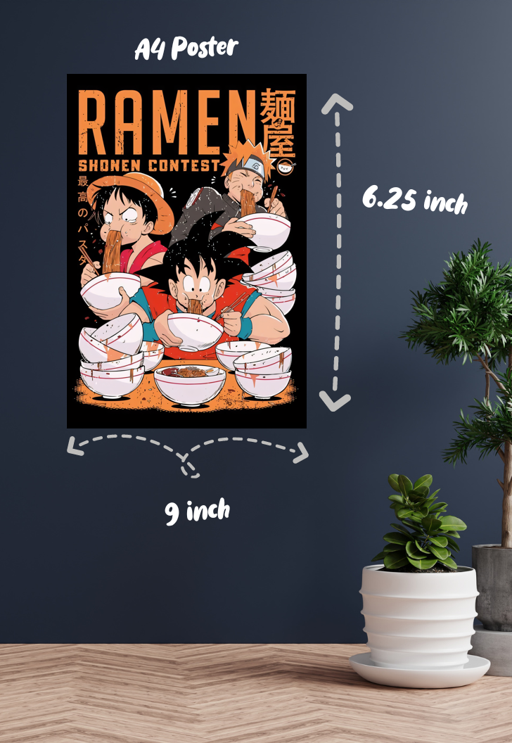 Epic Feast | Anime | Abstract Poster