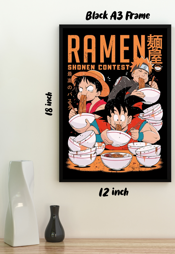 Epic Feast | Anime | Abstract Poster
