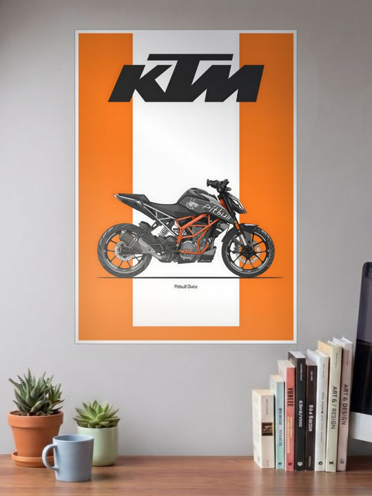 Pitbull Duke| KTM | Bikes Poster