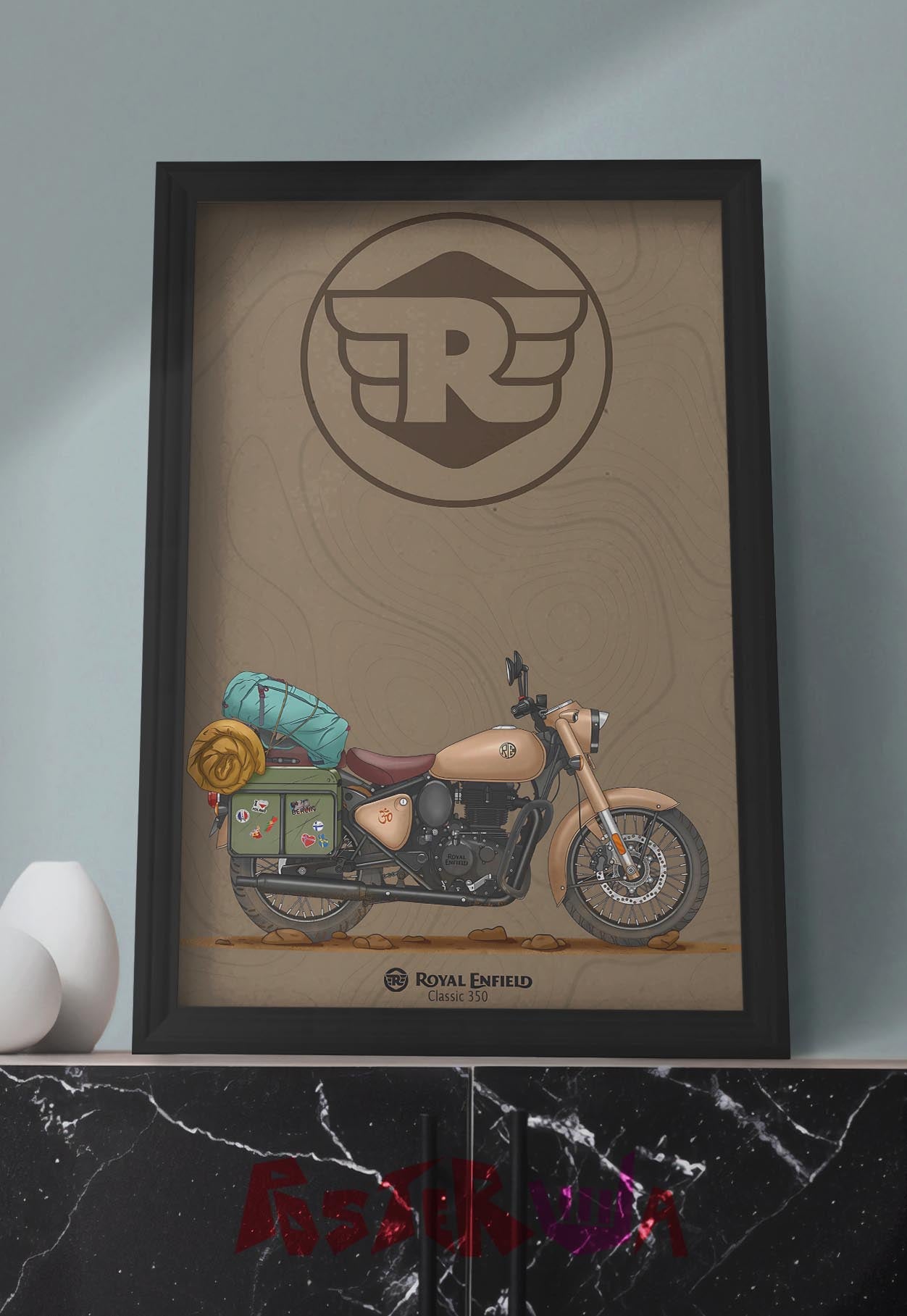 Timeless Ride | Royal Enfield | Bikes Poster
