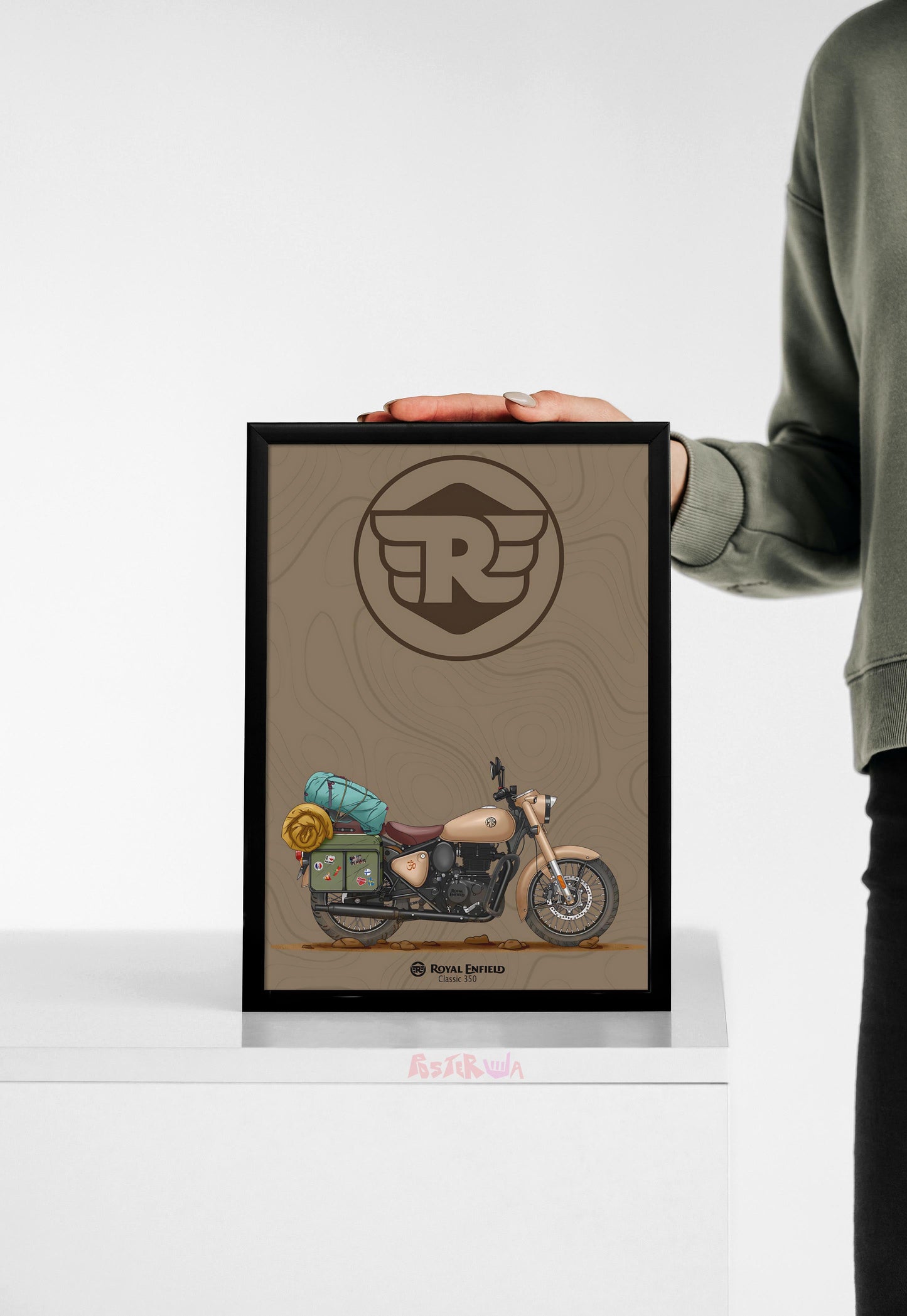 Timeless Ride | Royal Enfield | Bikes Poster