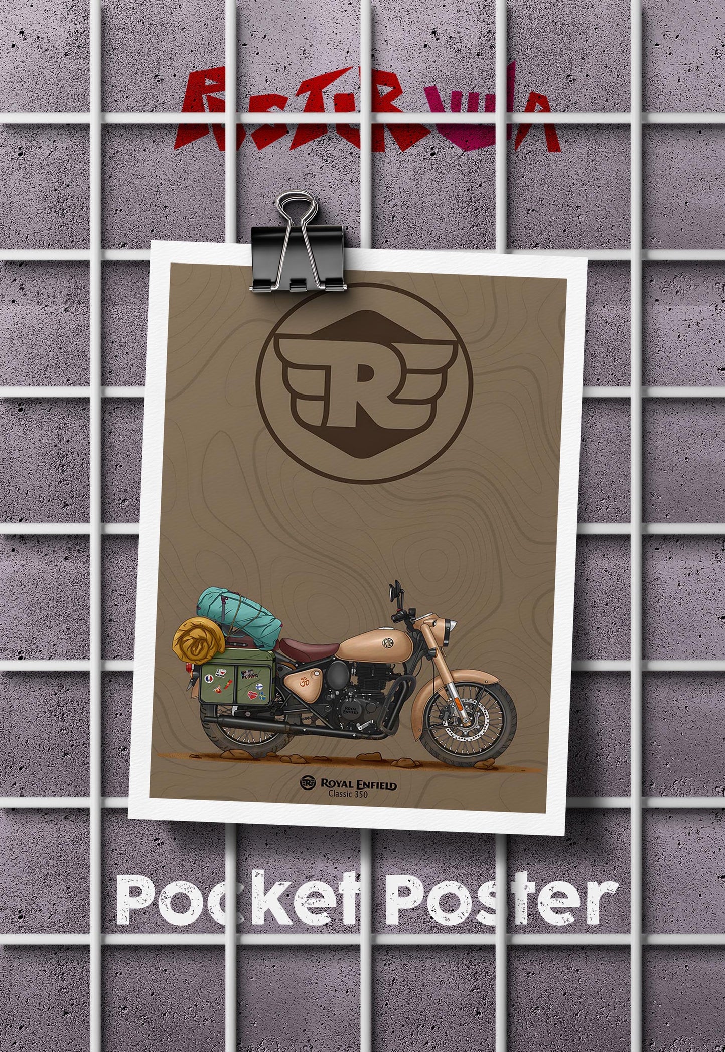 Timeless Ride | Royal Enfield | Bikes Poster