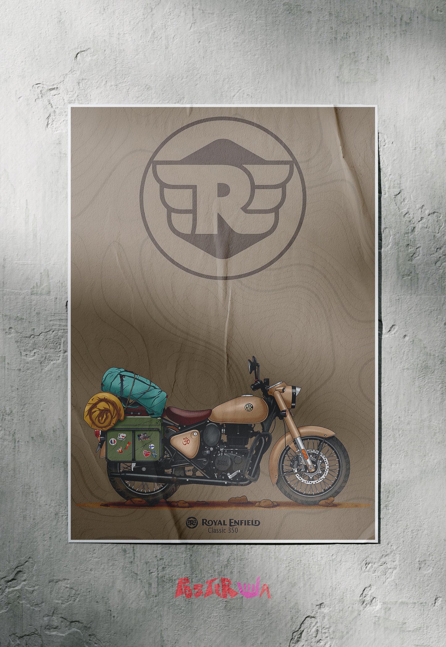 Timeless Ride | Royal Enfield | Bikes Poster