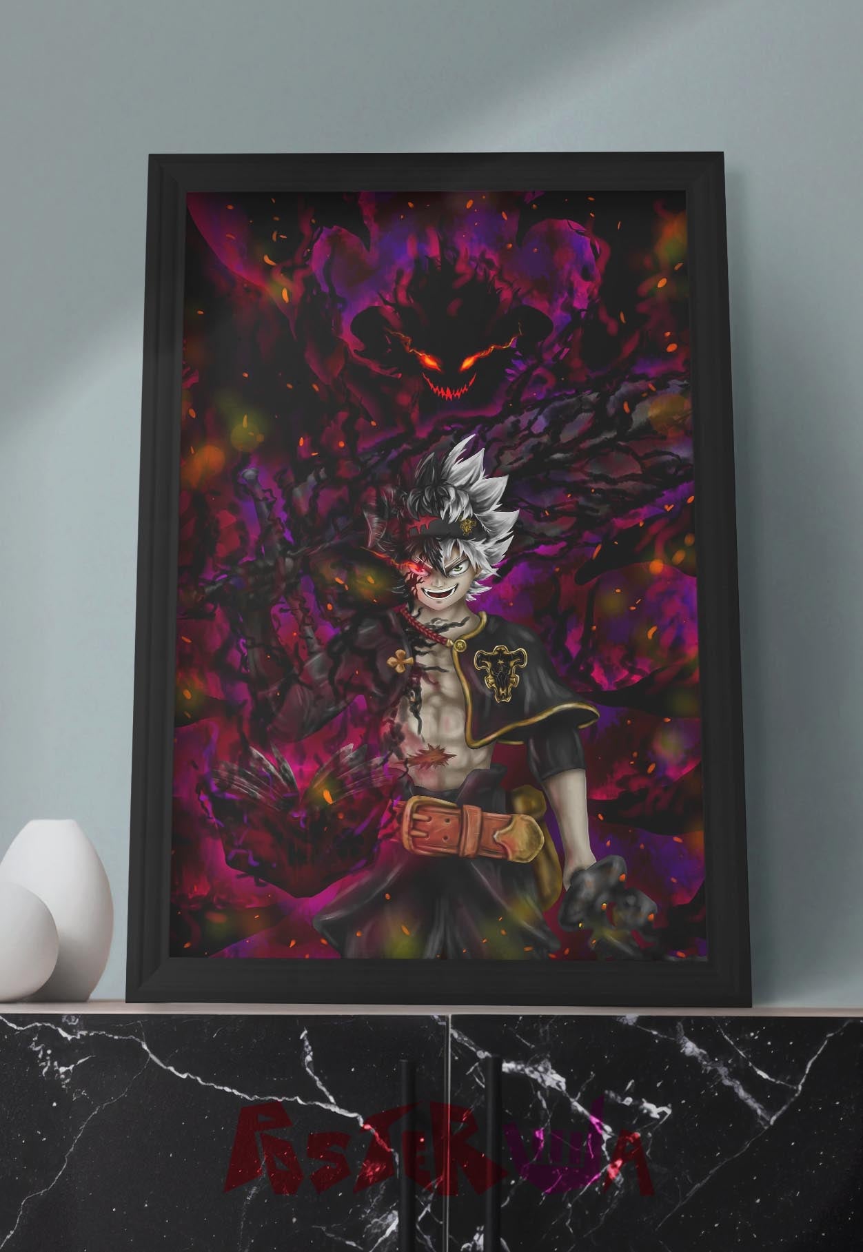 Devil's Resolve | Black Clover | Anime Poster