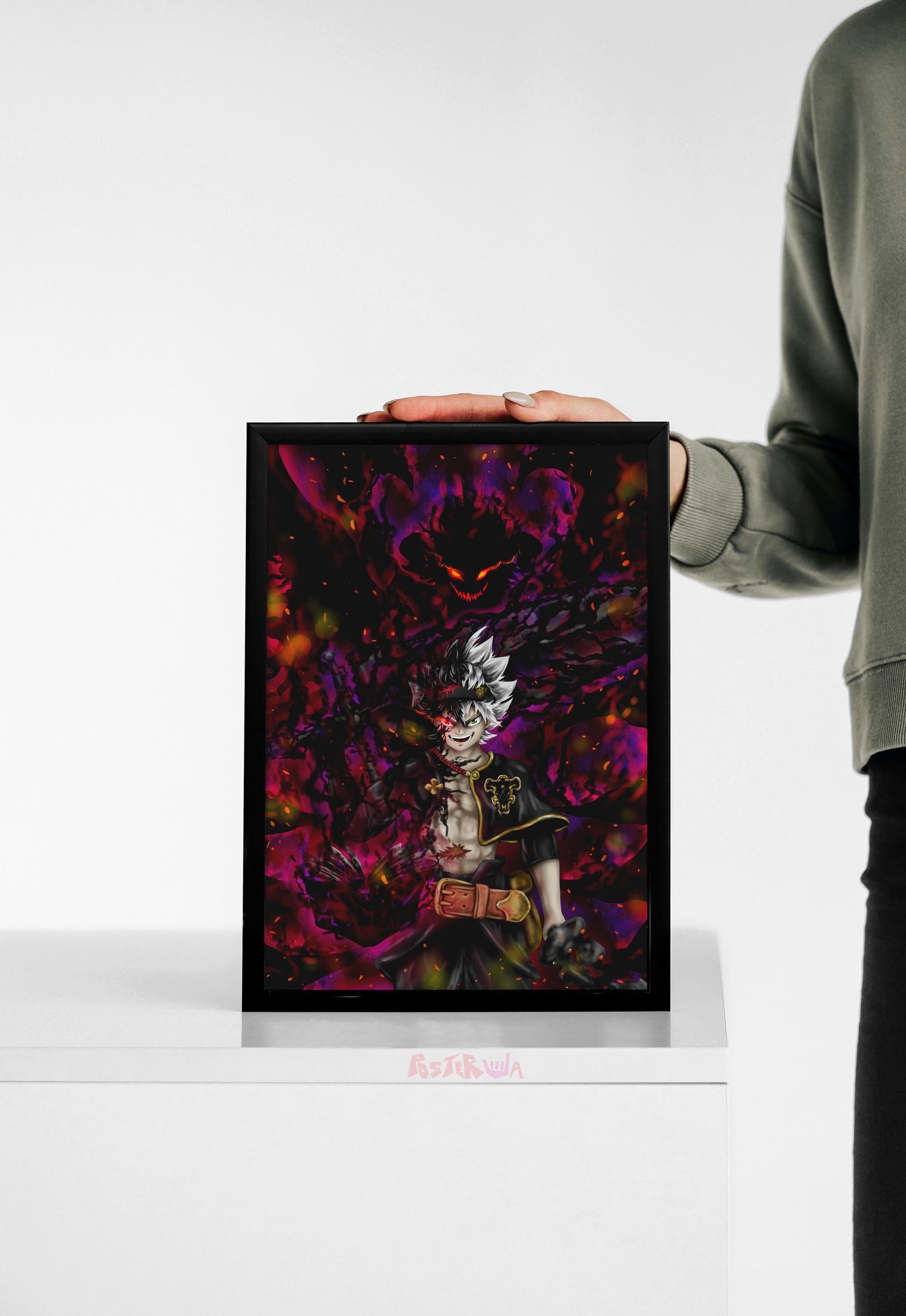 Devil's Resolve | Black Clover | Anime Poster