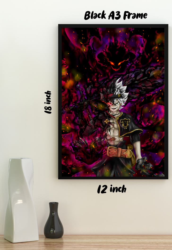 Devil's Resolve | Black Clover | Anime Poster