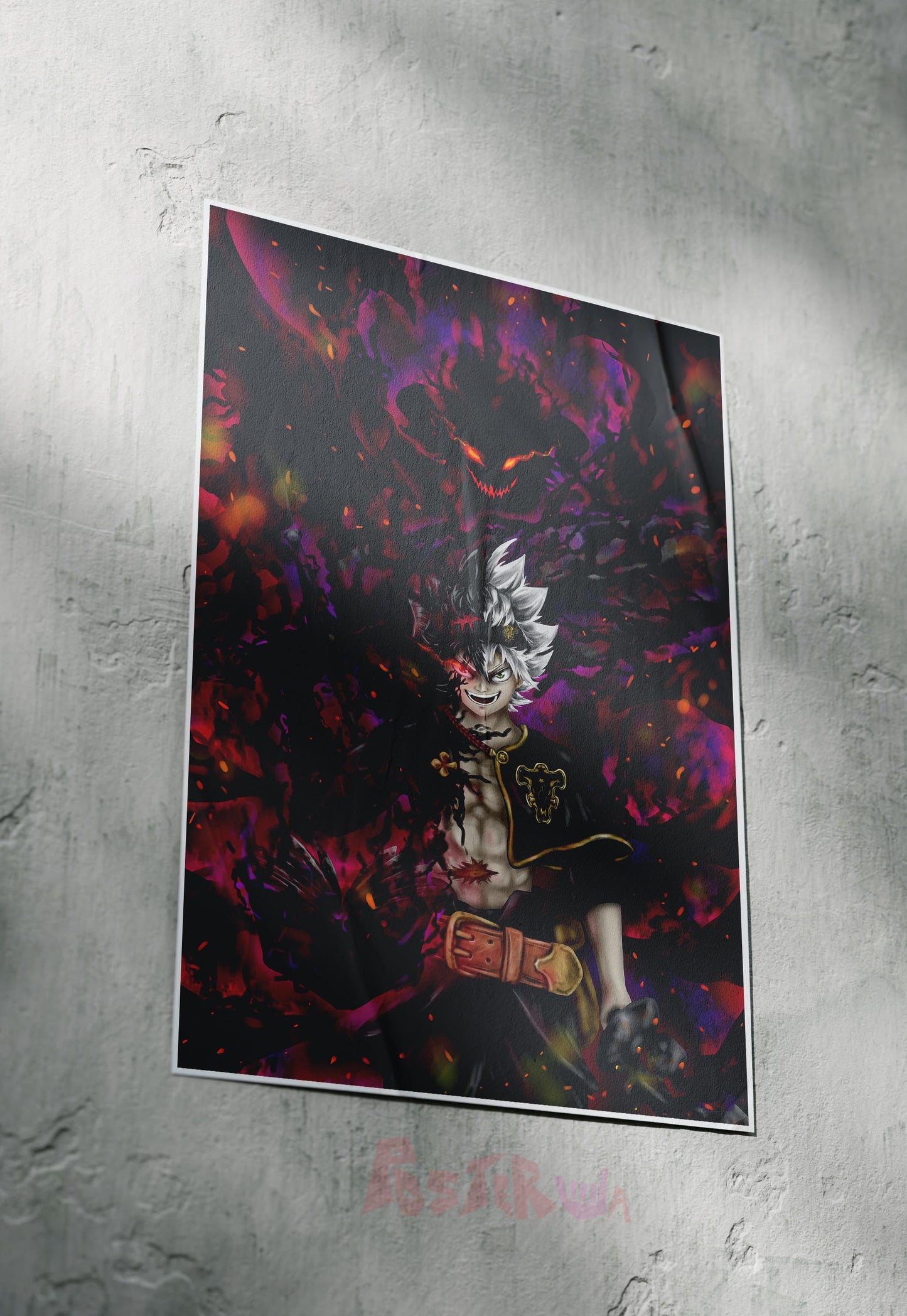 Devil's Resolve | Black Clover | Anime Poster