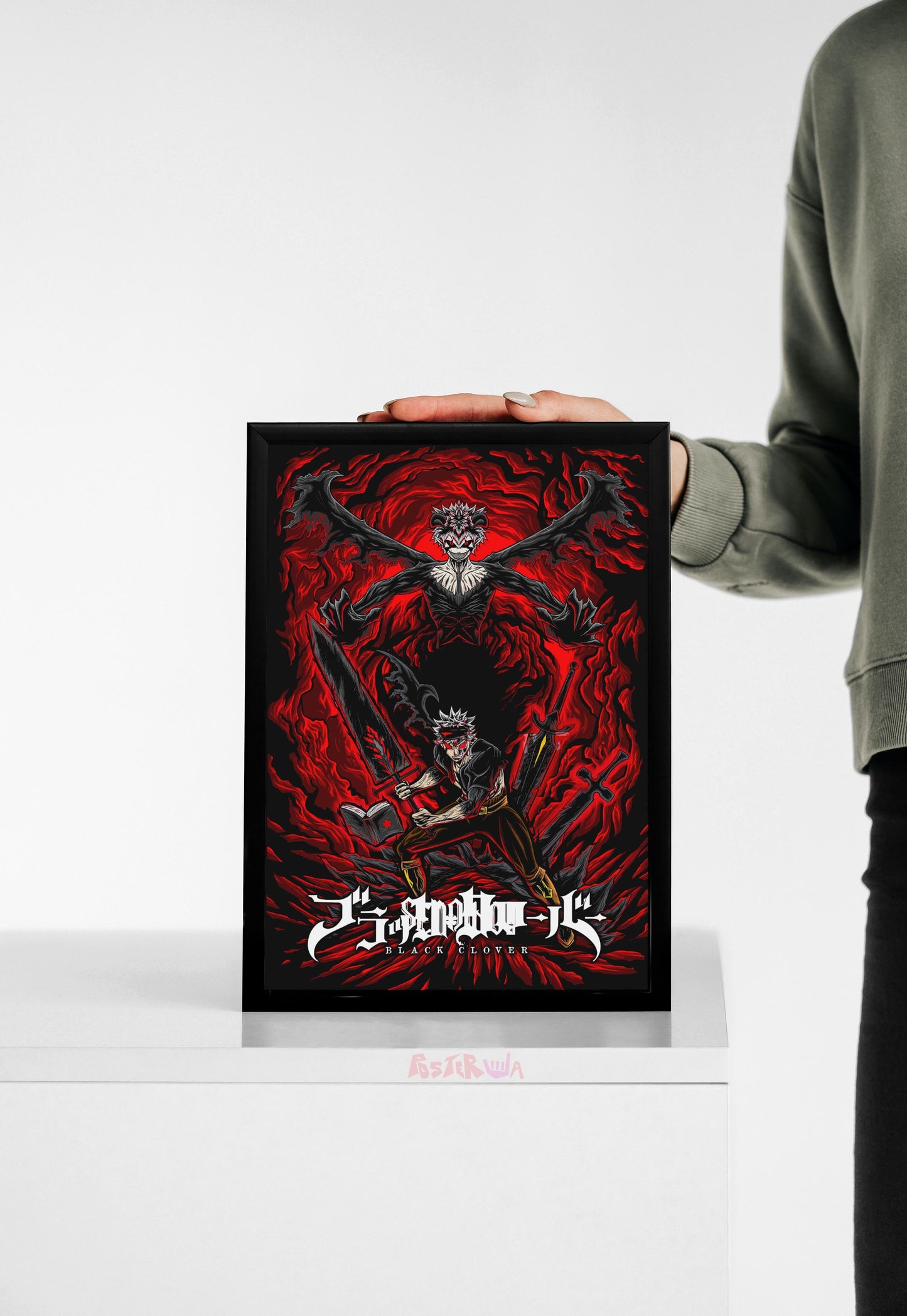 The Devil's Fifth Leaf | Black Clover | Anime Poster