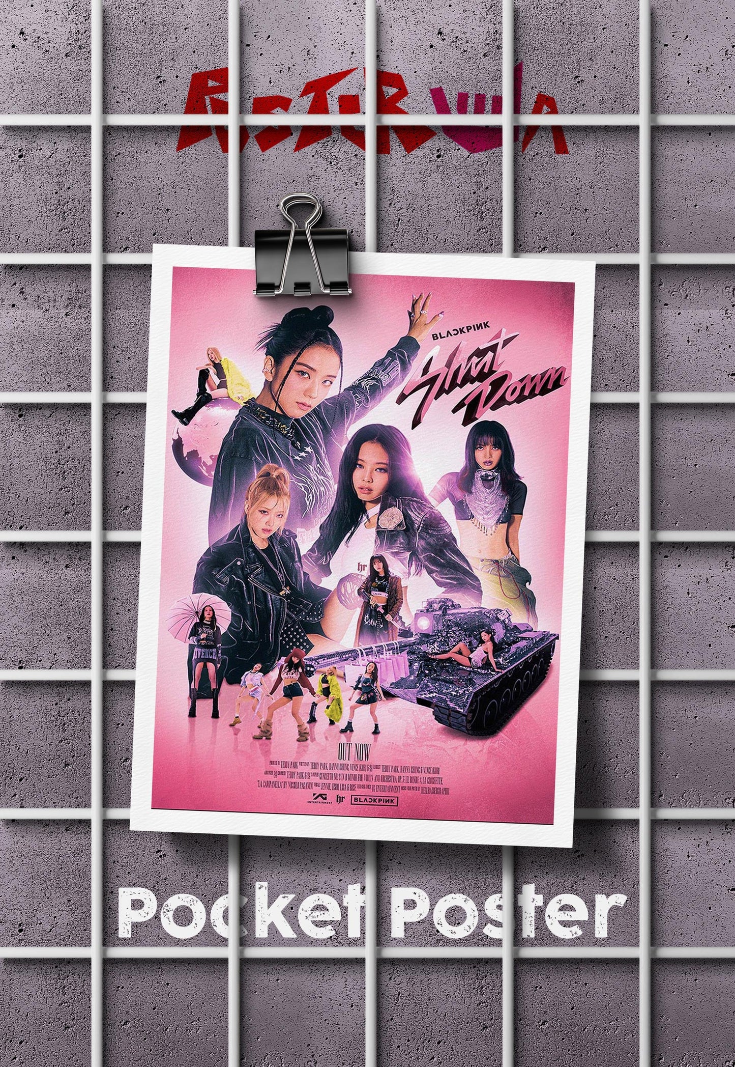 Midnight Melody | Blackpink | Kpop Poster