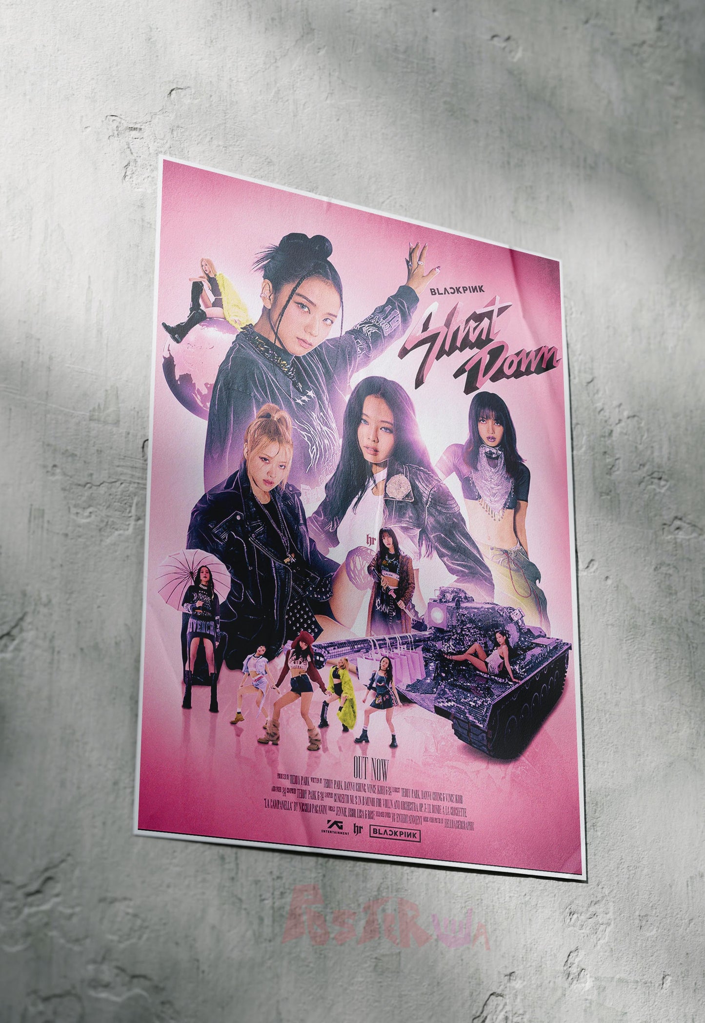 Midnight Melody | Blackpink | Kpop Poster
