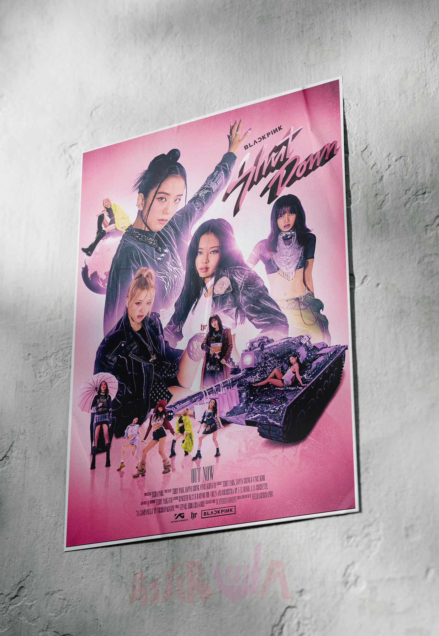 Midnight Melody | Blackpink | Kpop Poster