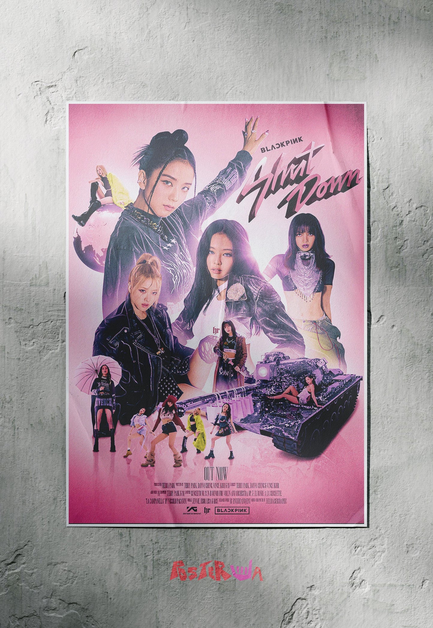 Midnight Melody | Blackpink | Kpop Poster