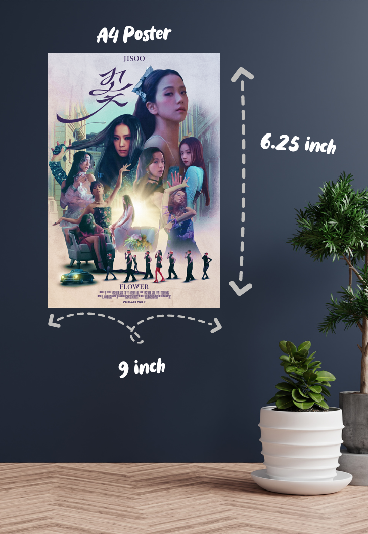 Petal Symphony | Jisoo (BLACKPINK) | Kpop Poster