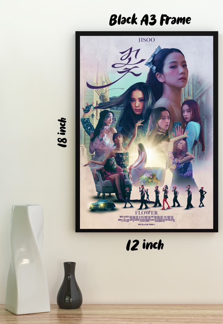 Petal Symphony | Jisoo (BLACKPINK) | Kpop Poster