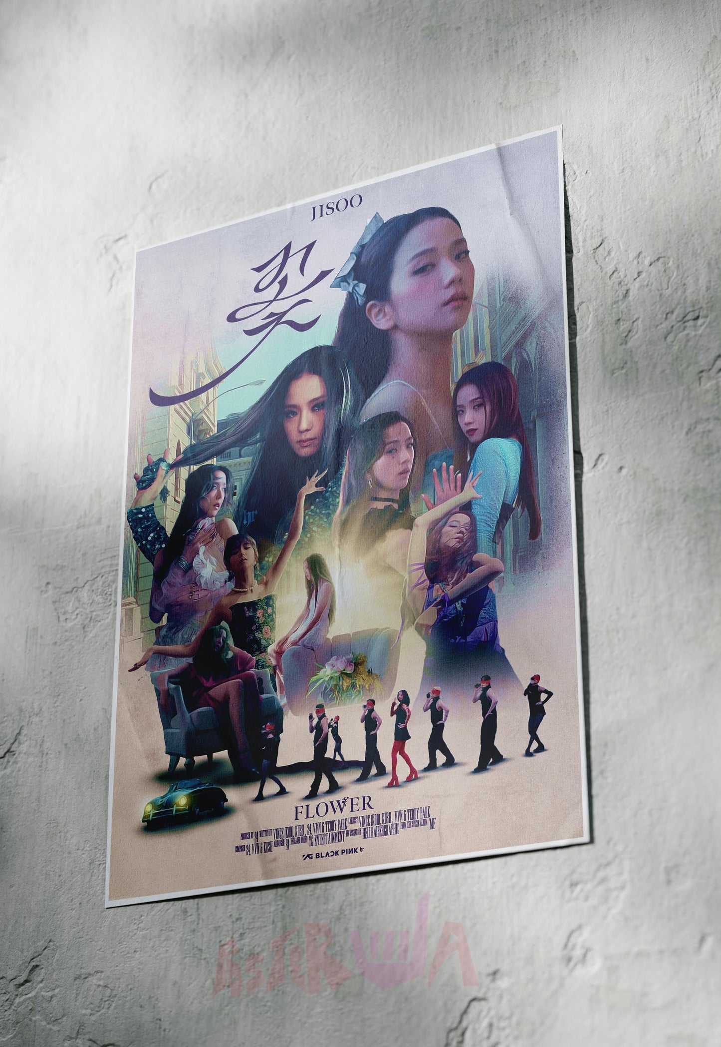 Petal Symphony | Jisoo (BLACKPINK) | Kpop Poster