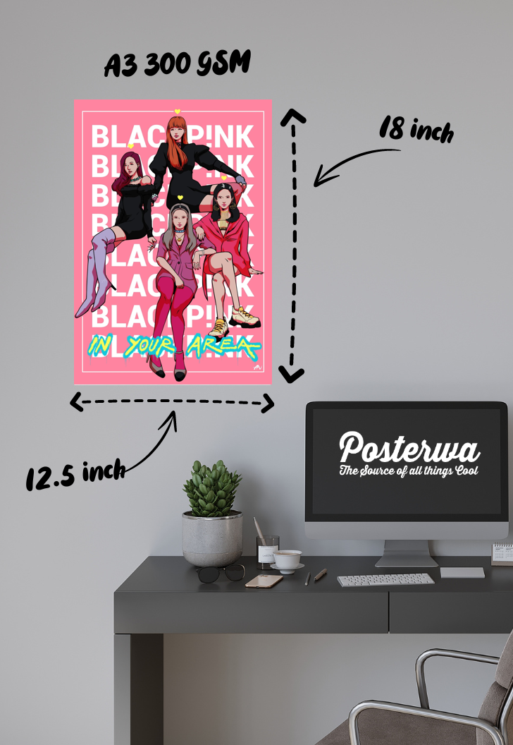 In Your Area | BlackPink | Kpop Poster