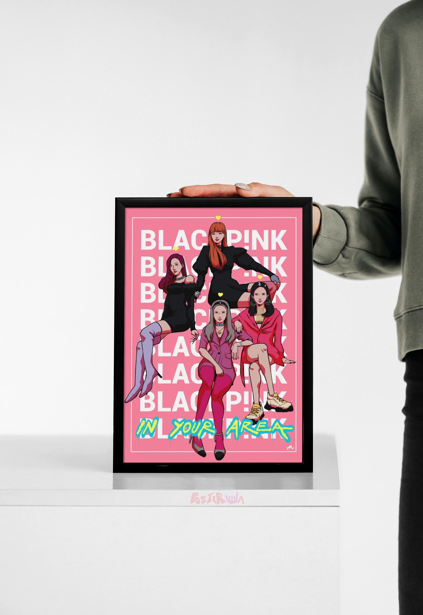 In Your Area | BlackPink | Kpop Poster