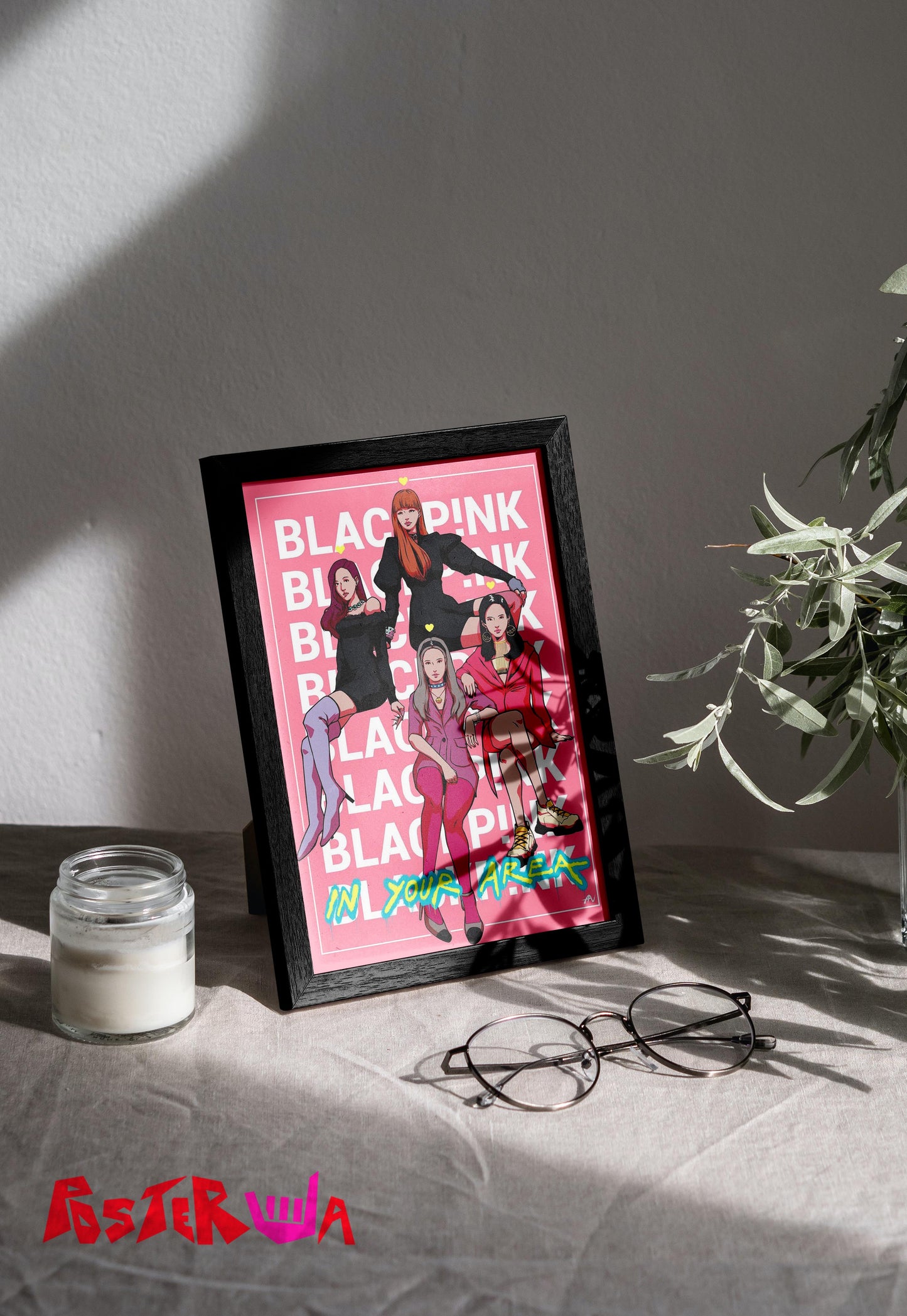 In Your Area | BlackPink | Kpop Poster