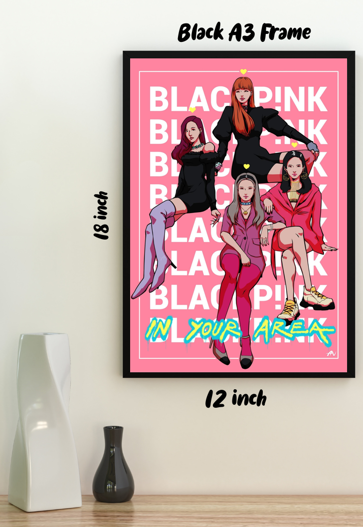 In Your Area | BlackPink | Kpop Poster