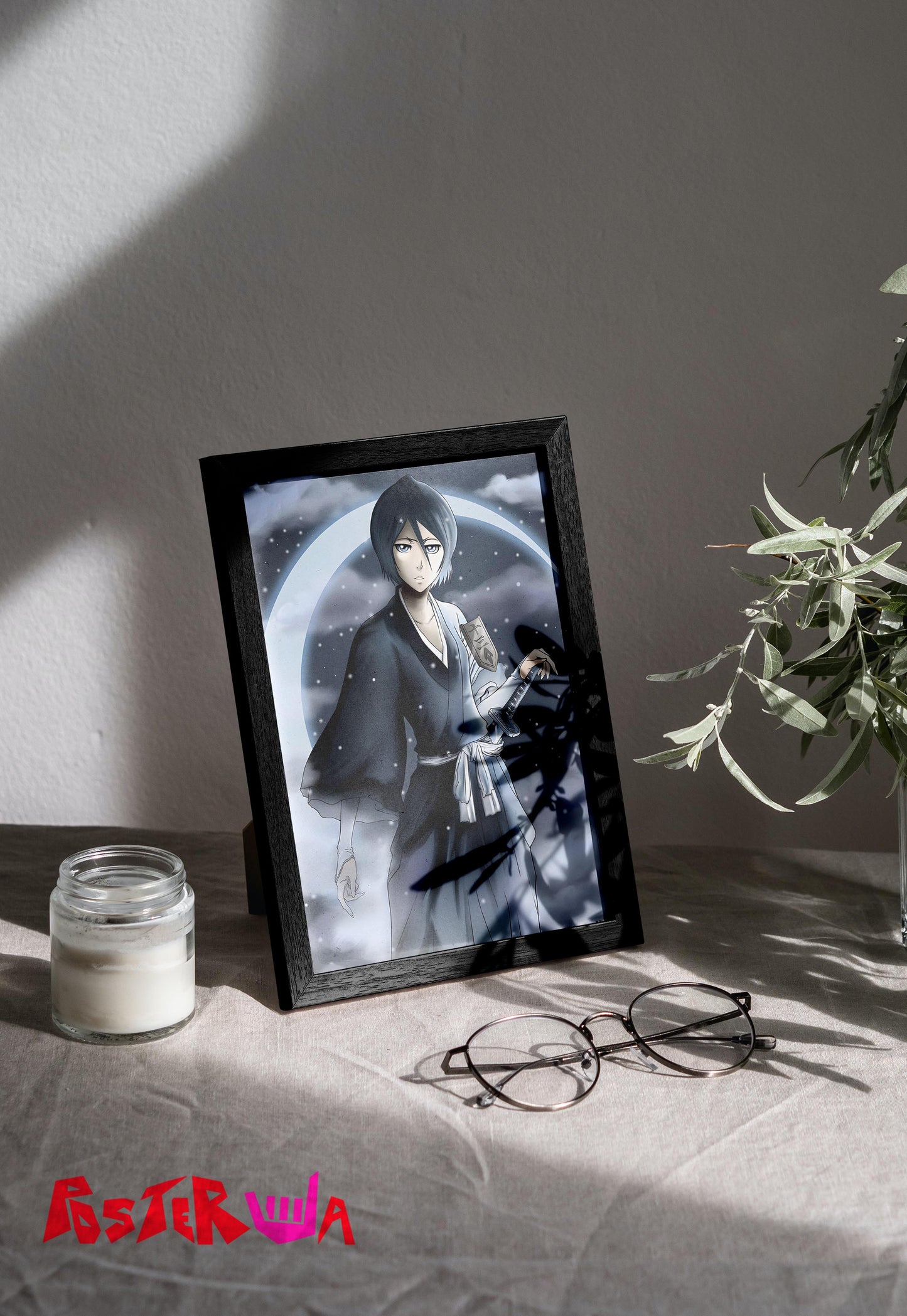 Frozen Petals Unleashed | Rukia Kuchiki (Anime) | Anime Poster