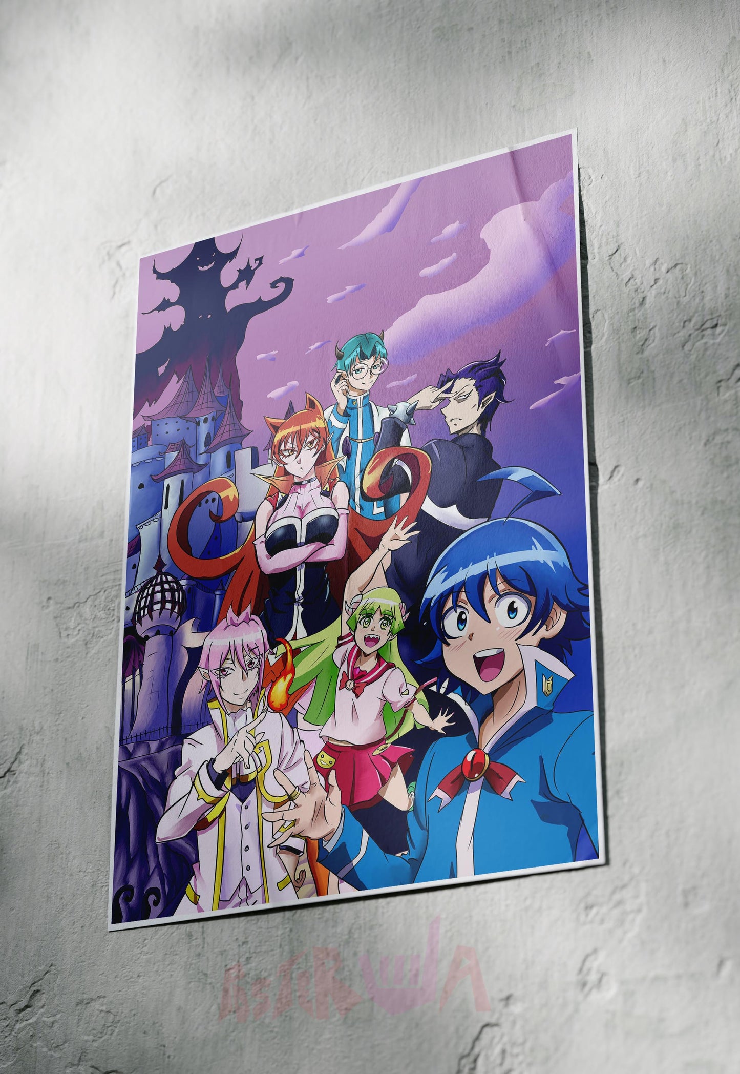 Demon Squad Chronicles | Blue Exorcist | Anime Poster