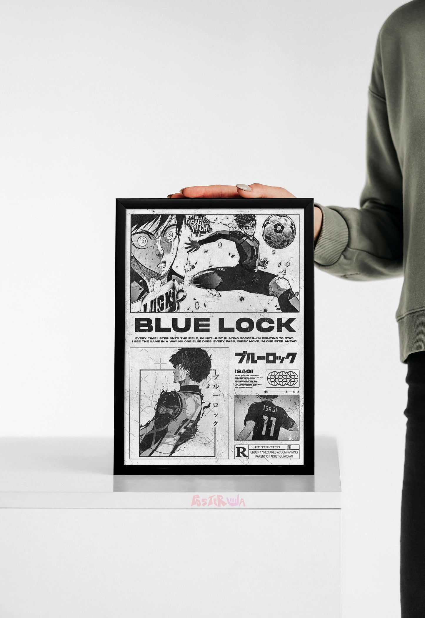 Striker's Vision | Bluelock | Anime Poster