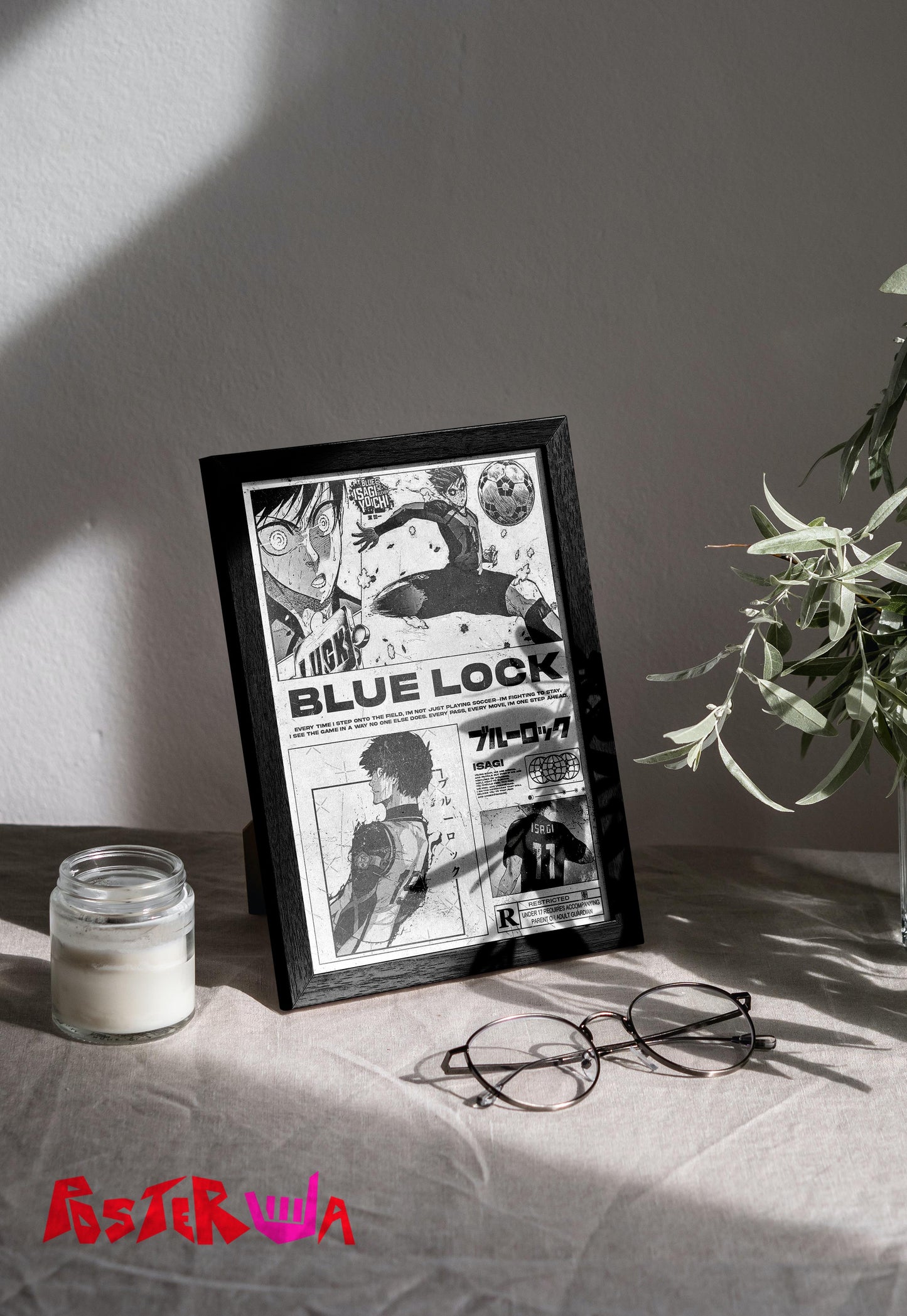 Striker's Vision | Bluelock | Anime Poster