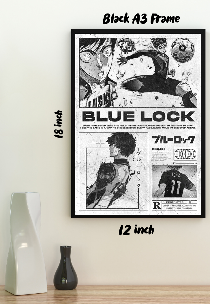 Striker's Vision | Bluelock | Anime Poster