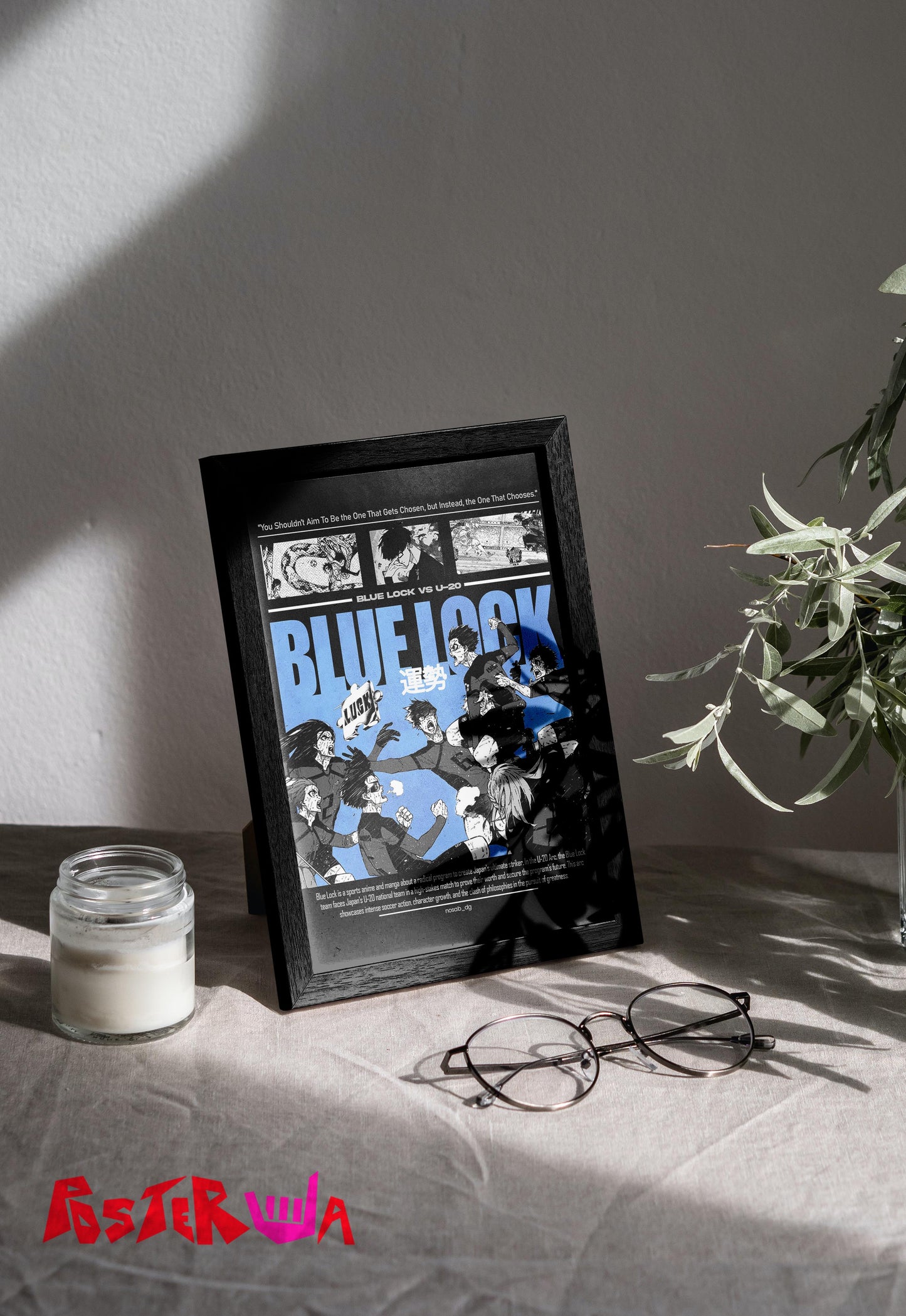 Goalbound Dreams | Bluelock | Anime Poster