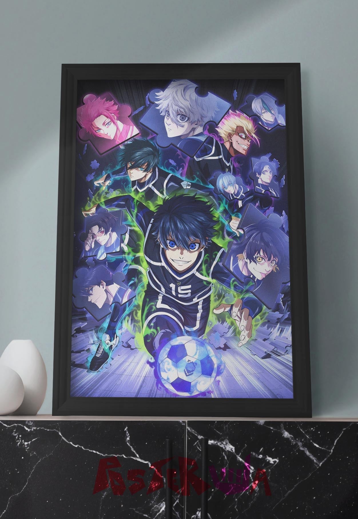 Strikers' Odyssey | Bluelock | Anime Poster