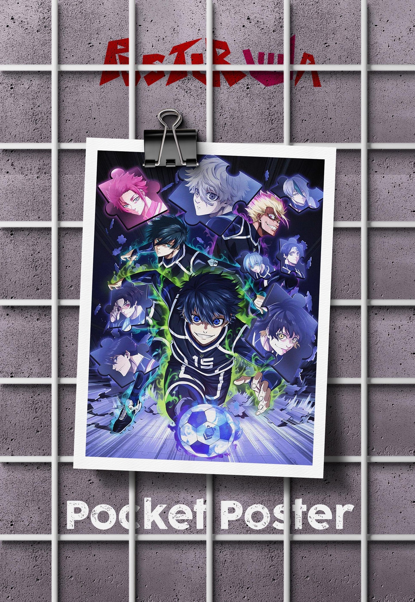 Strikers' Odyssey | Bluelock | Anime Poster